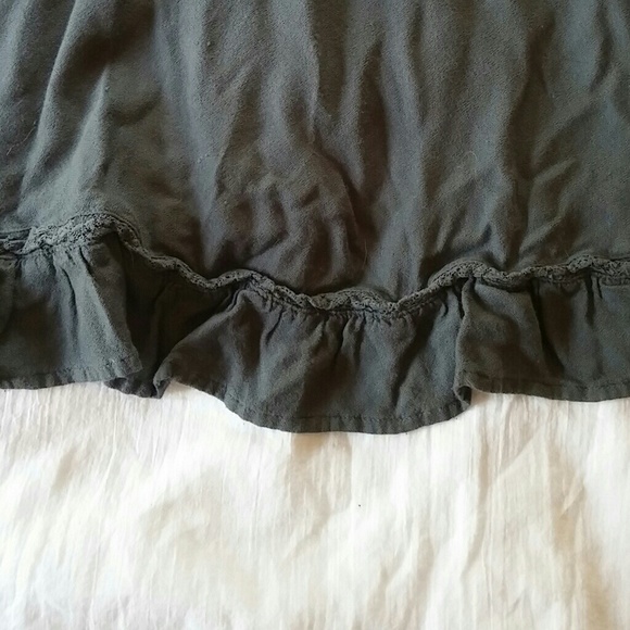 Charcoal Gray Hollister Babydoll Cami - Picture 4 of 4